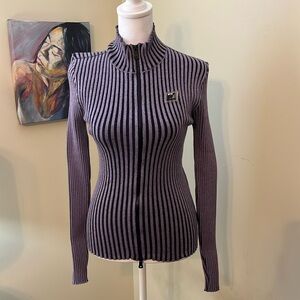 Urban outfitters Purple ribbed sweater